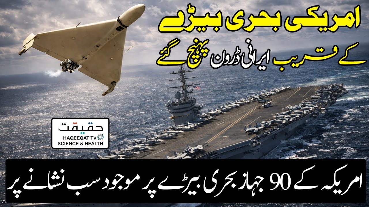 Iranian Drones Moved Toward a US Aircraft Carrier Abraham Lincoln