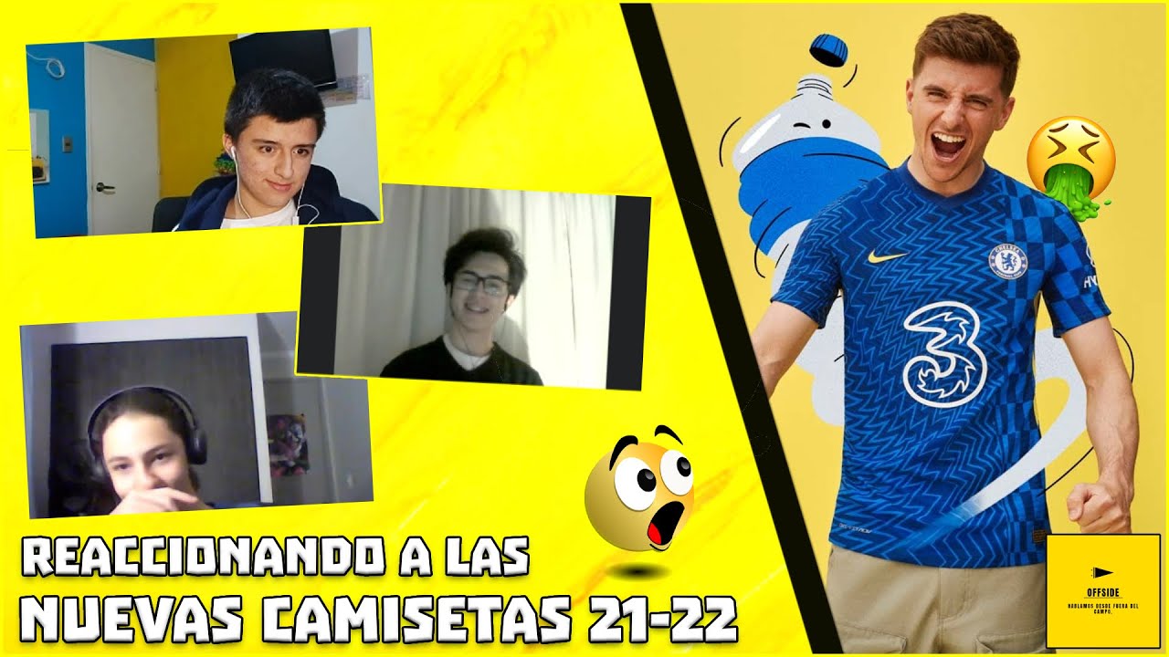 REACCIONANDO a las NUEVAS CAMISETAS 21/22 con PEDRO y JULIÁN 🌟 | #FueraDelCampo | Offside