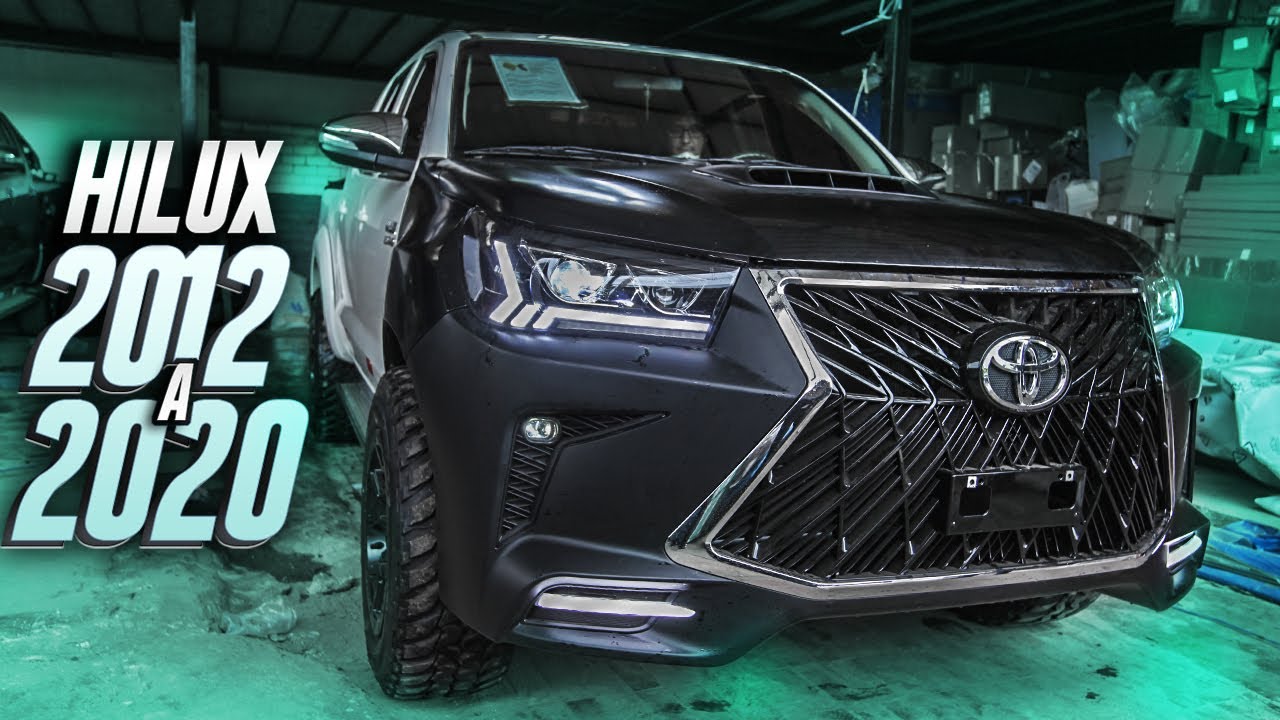 CONVERSION TOYOTA HILUX 2012 AL MODELO 2020 TIPO LEXUS!!