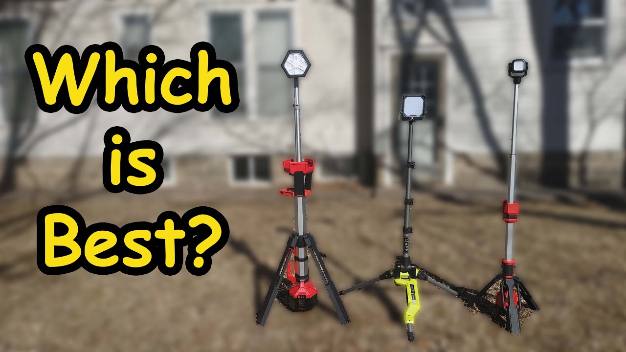 Milwaukee M12 Rocket Light vs Milwaukee M18 Rocket Light vs Ryobi Light