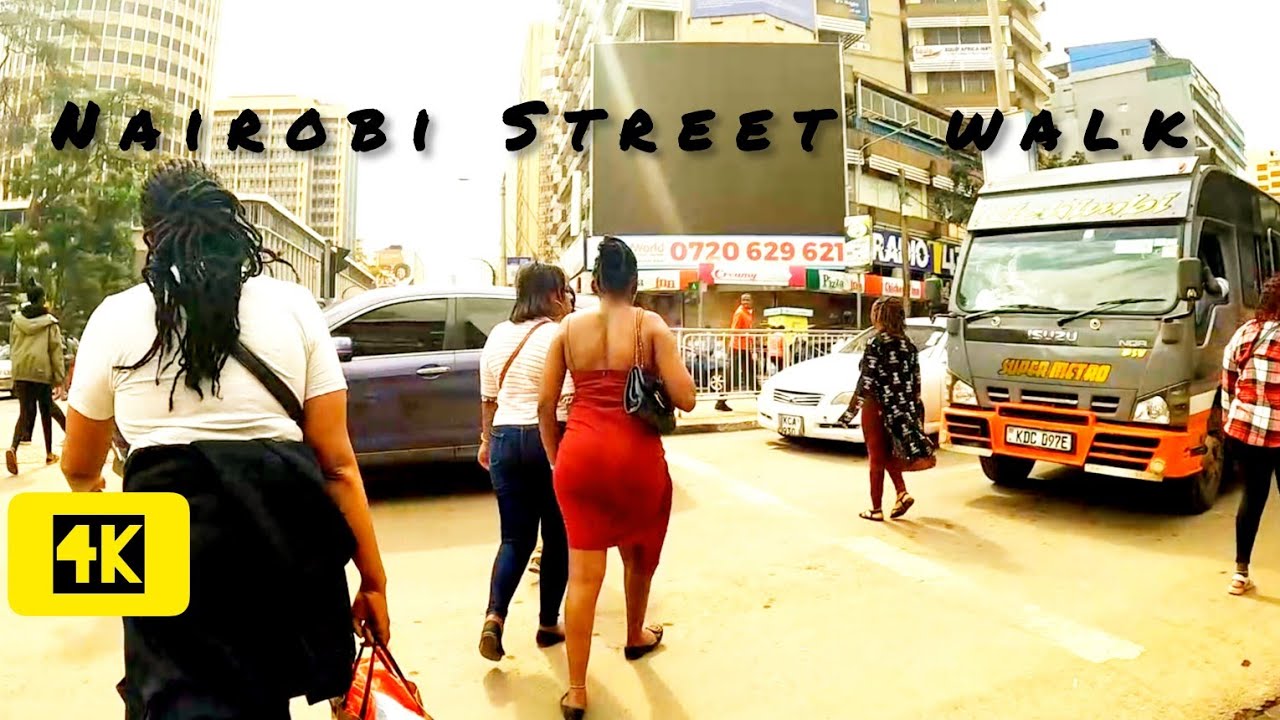 street walk in Nairobi Kenya|4k|