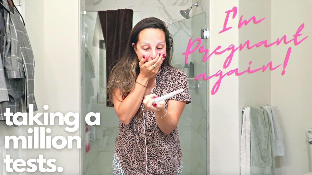 FINDING OUT I'M PREGNANT WITH BABY #3 SUPER EARLY (cd 21 7dpo) ... taking too many pregnancy tests