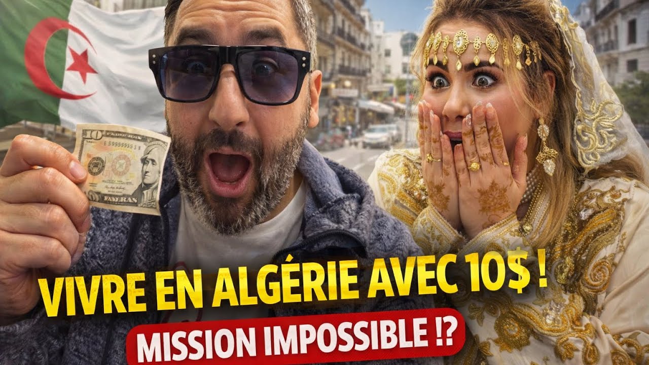 مغربية مصدومة😱 هل يمكن تعيش نهار كامل في الجزائر بـ10 دولار فقط 🇲🇦🇩🇿