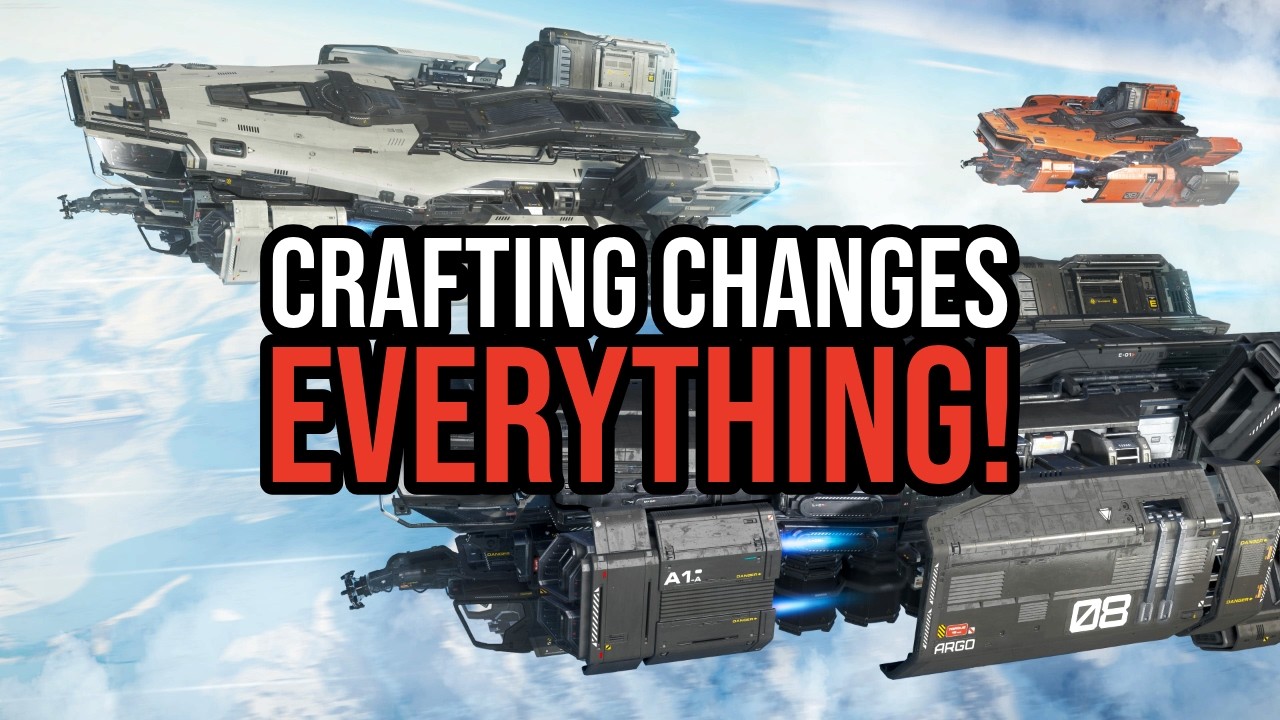 Star Citizen Alpha 4.7 Update - CRAFTING CHANGES EVERYTHING!