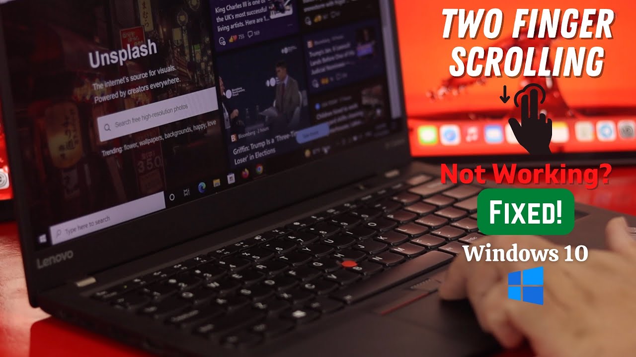 Windows 10: как исправить неработающую прокрутку двумя пальцами!
