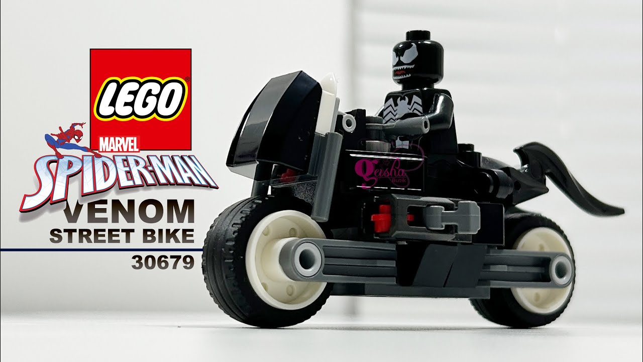 Lego Marvel Spiderman - 30679 Venom Street Bike