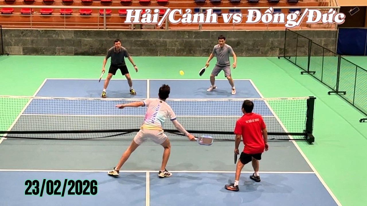 Pickleball Quê Tôi | Hải/Cảnh vs Đức/Đồng - Sân Pick NTĐ Xã Hà Trung