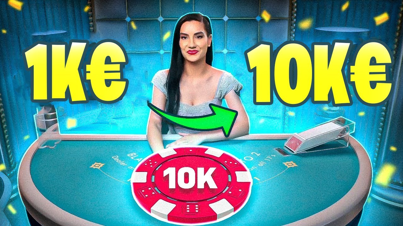 JE TRANSFORME 1.000&euro; EN 10.000&euro; AU BLACKJACK, C&rsquo;EST IMPOSSIBLE &Agrave; CROIRE 😱 (100% BLACKJACK) EPISODE 1