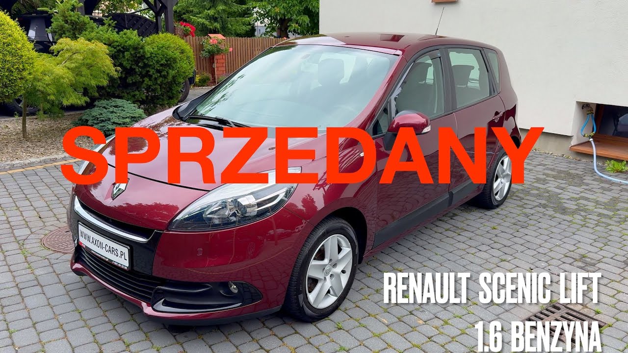 AXON-CARS - Elegancki Praktyczny Wygodny Ekonomiczny | Renault Scenic III 1.6 Benzyna