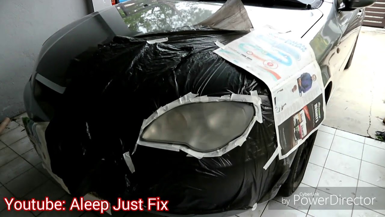 Kilatkan Semula Headlamp dengan Kos RM12 Jerr!