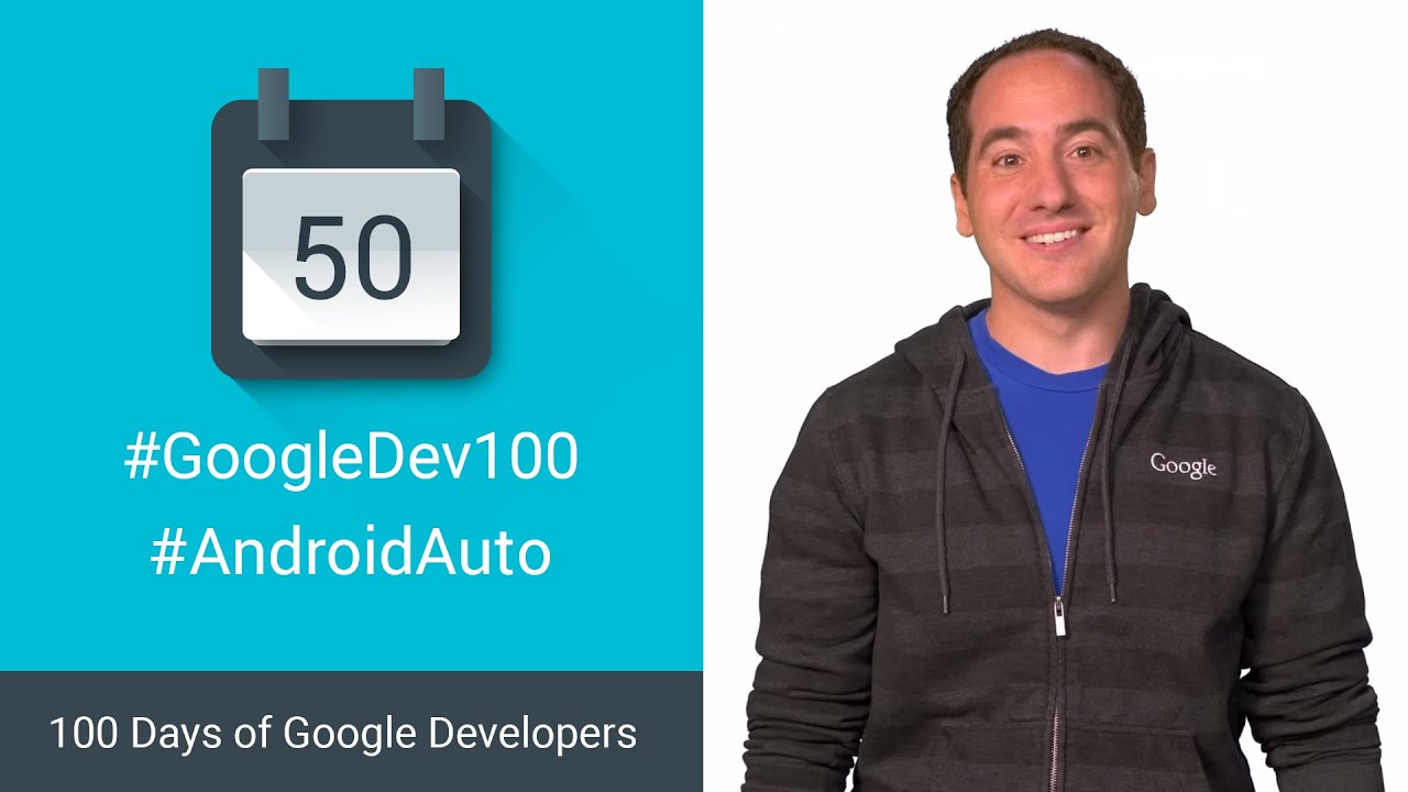 Android Auto Voice Actions (100 days of Google Dev)