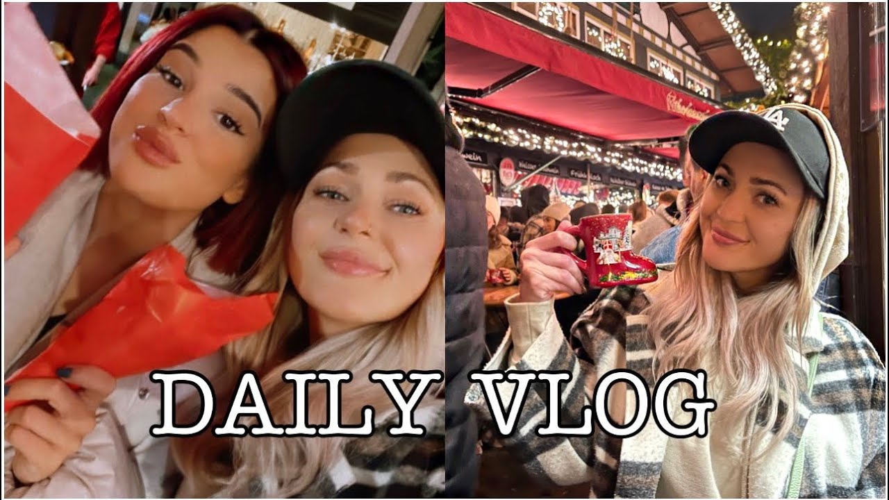 Wir drehen Tanzvideos in der Öffentlichkeit 😳& checken die Weihnachtsmärkte in Köln aus I VLOG