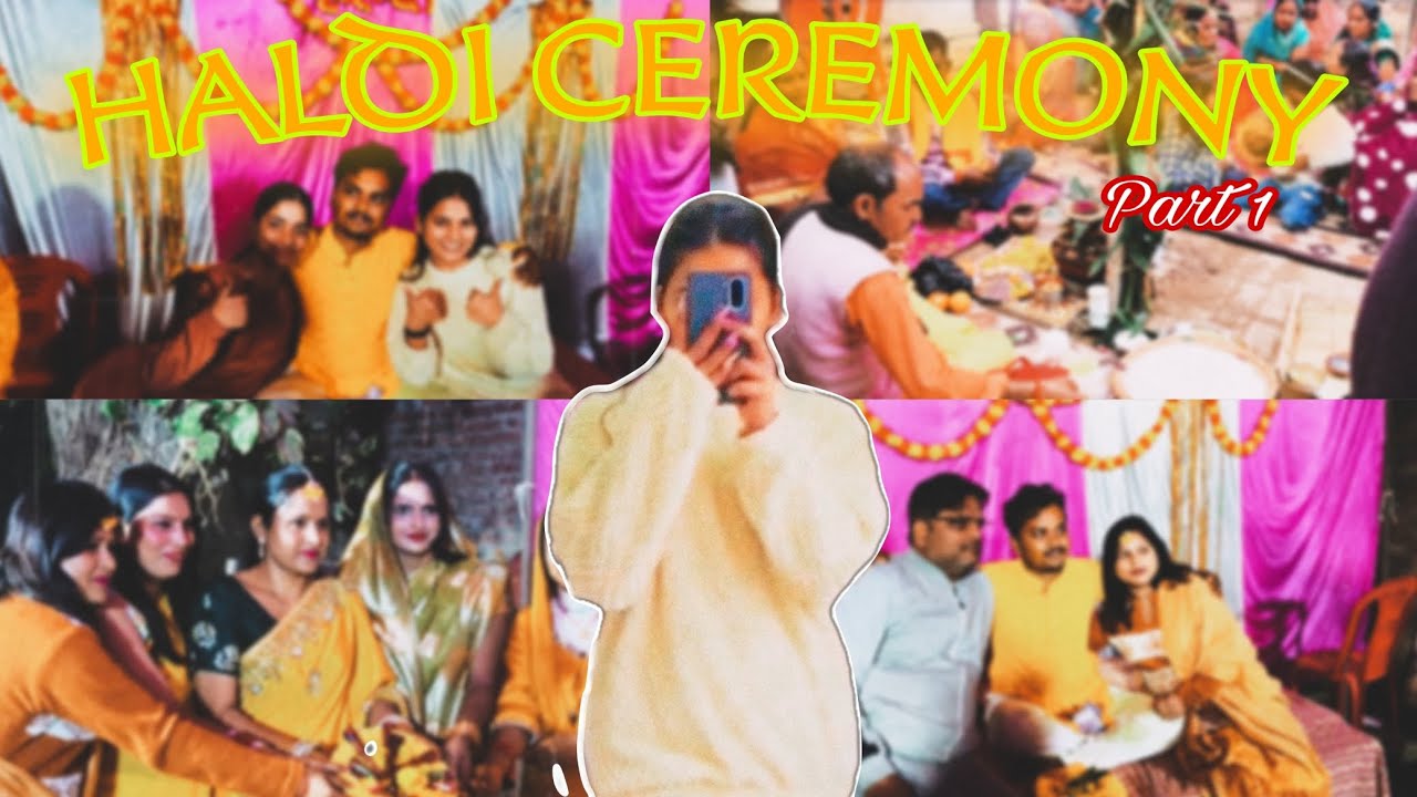 Mama Ki Haldi Mein Aisa Hua… 😱💛 | Gao mai shaadi | pehli baar gao ki shaadi dekha😱