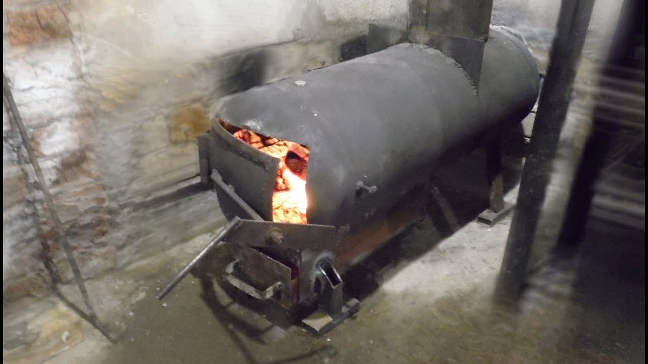100% КПД. ПЕЧЬ ИЗ ГАЗОВОГО БАЛЛОНА, ОБНОВЛЁННАЯ ВЕРСИЯ !!!