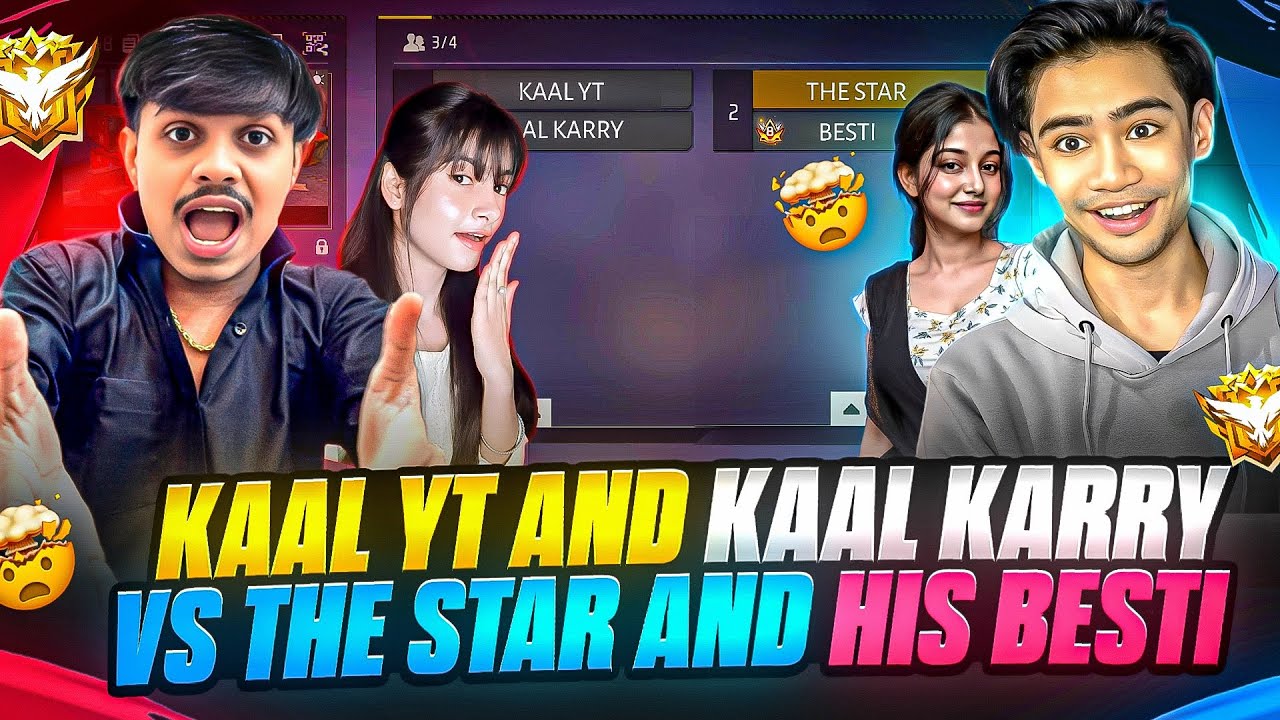 KAAL YT  & KAAL KARRY  vs  angry girlfriend boyfriend 😱 AUKAAT KI BAAT 👿WHO WON???