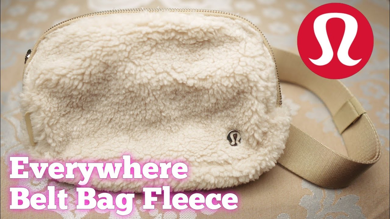 Lululemon Everywhere Belt Bag Fleece Review