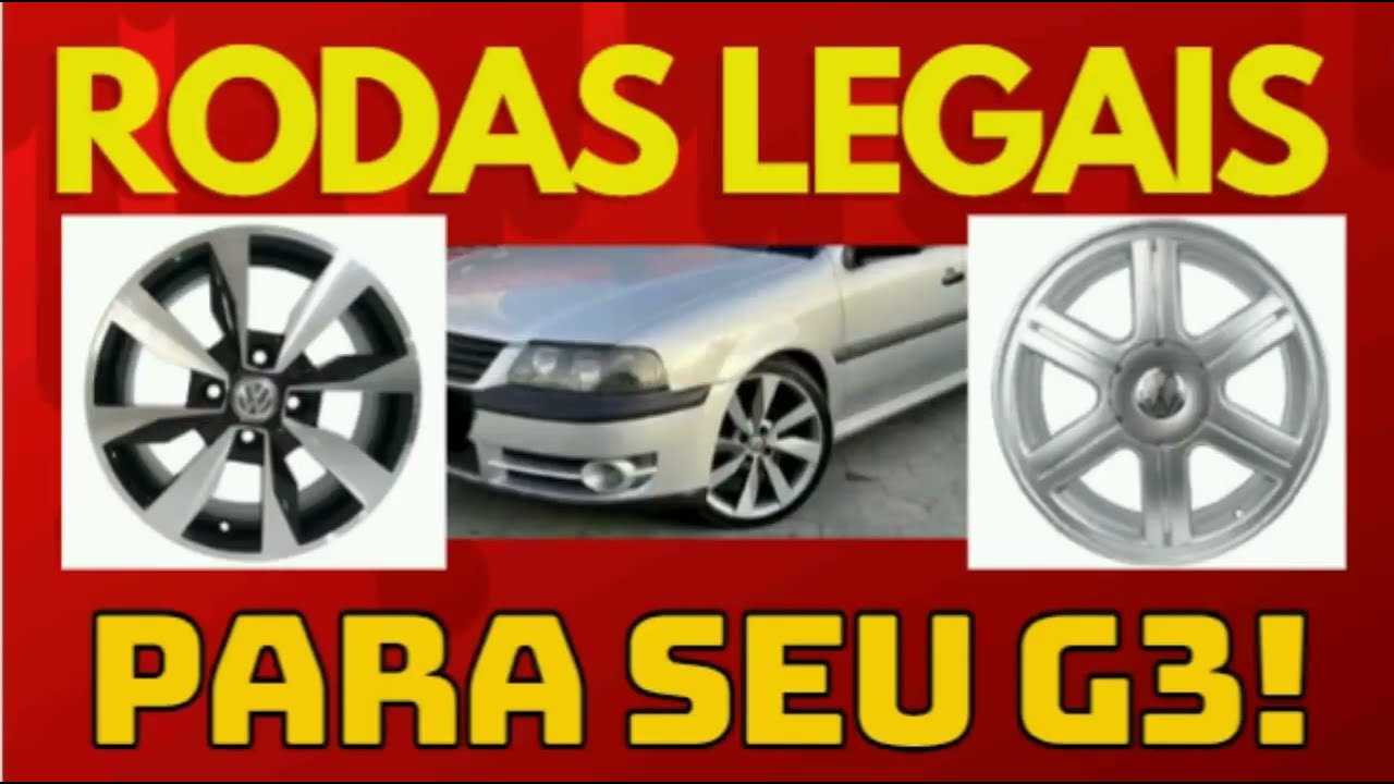 Rodas legais para colocar no seu Gol G3. #golg3 #roda #rodasesportivas .