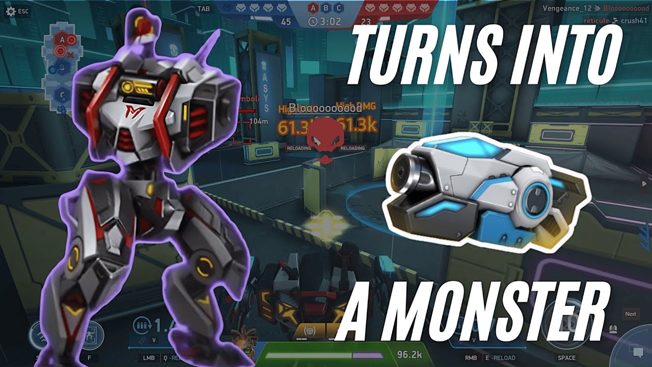 Railgun 8 Is Now In The Gear Hub - Should You Get It ? Mech Arena