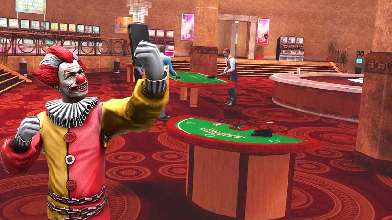 Gangstar Vegas - Clown Robs The Casino
