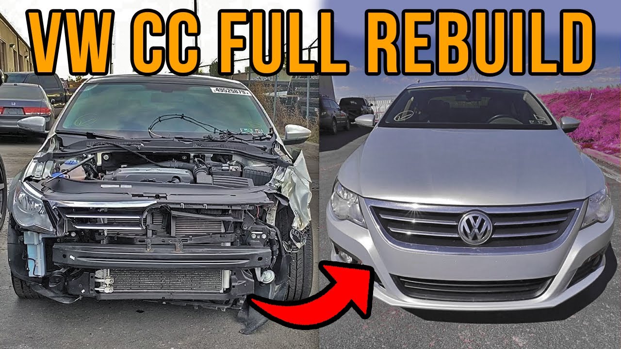 Rebuilding an Volkswagen CC in 25 Minutes!