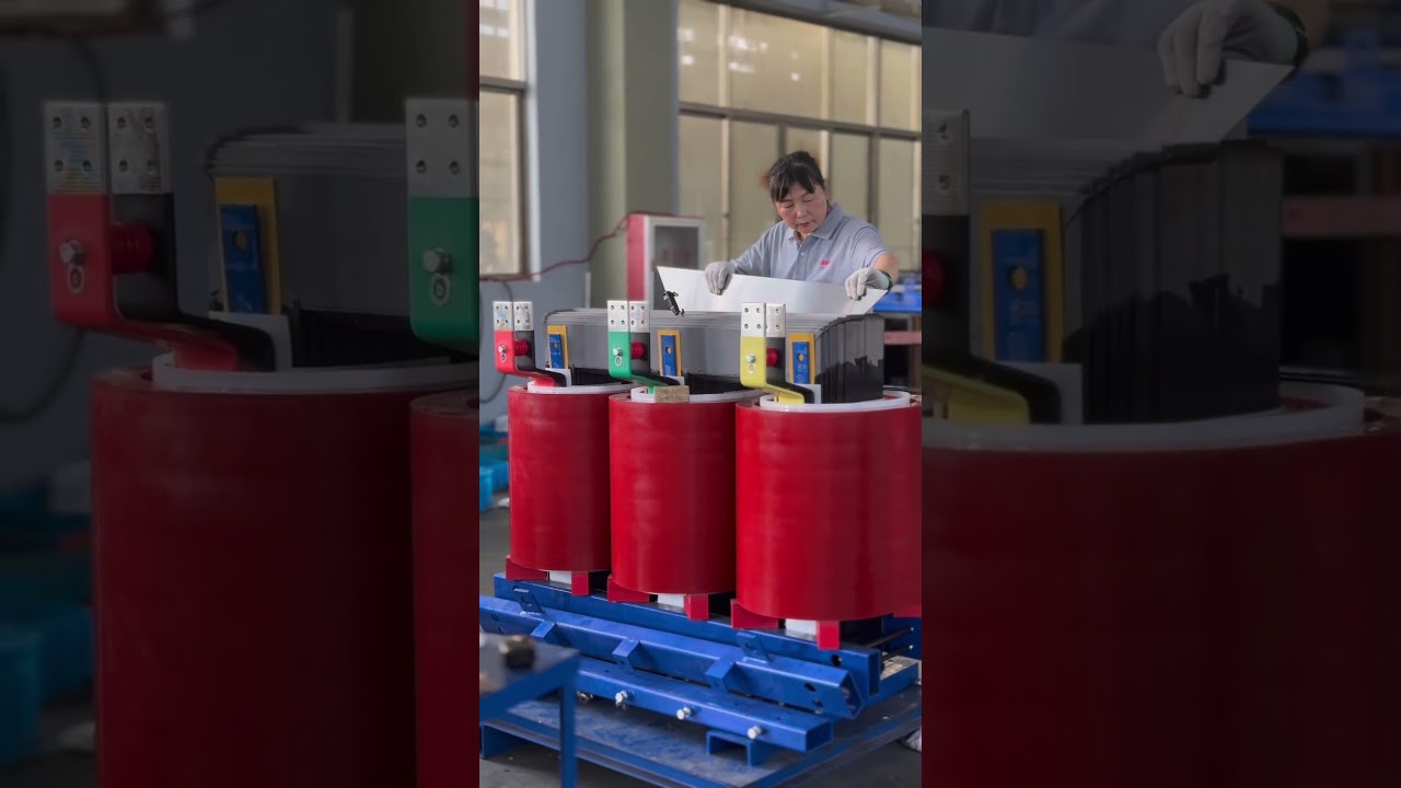 Dry-Type Transformer Core Assembly | Silicon Steel Lamination Insertion Process