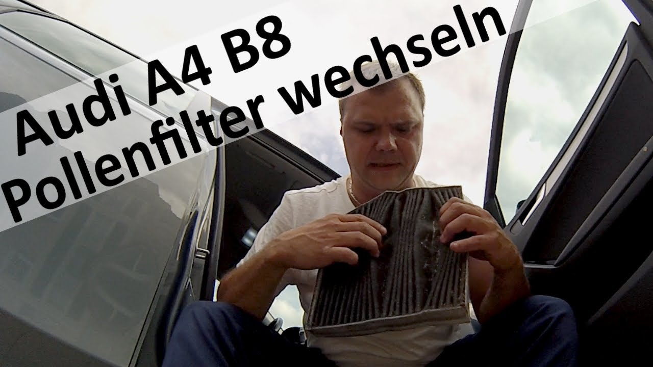Audi A4 B8 2009 Pollenfilter wechseln