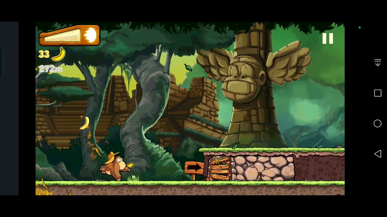 Banana Kong Old Version Tutorial Part 1 iOS and Android gameplay 