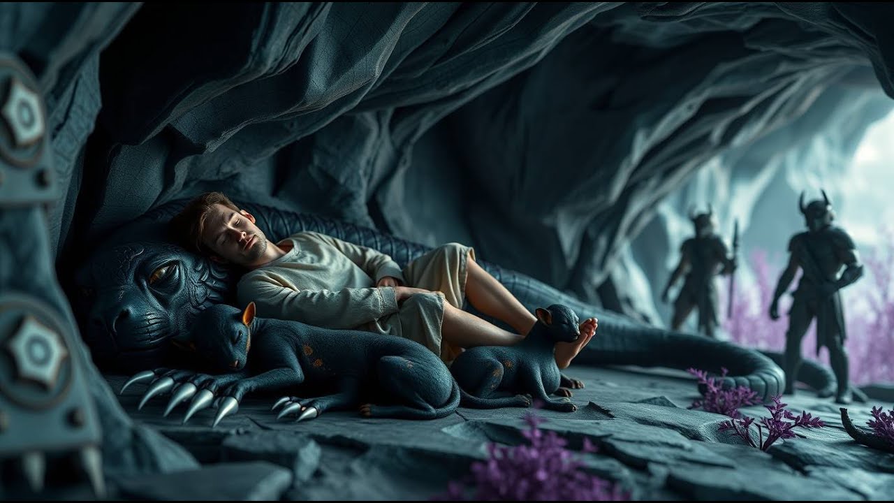 The Predator’s Den Was Empty—They Found the Human Sleeping Beside the Cubs | A Short Sci-fi Story