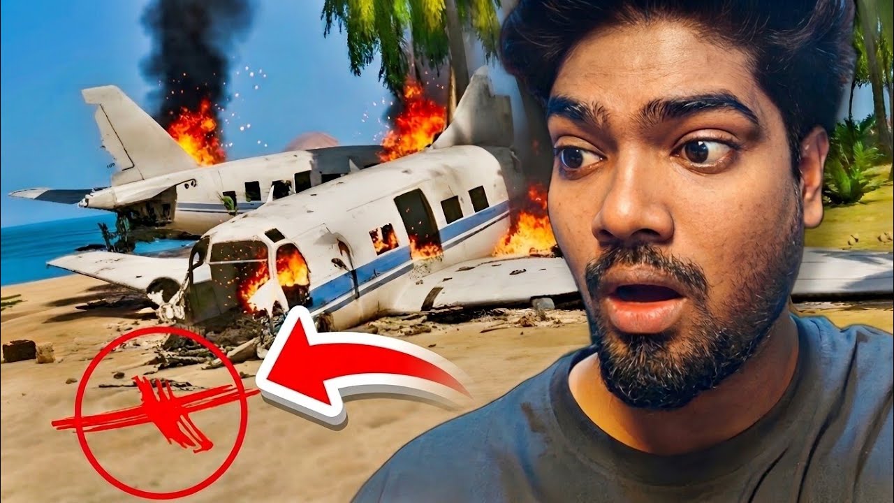 My jet crashed in unknown island | rj rock
