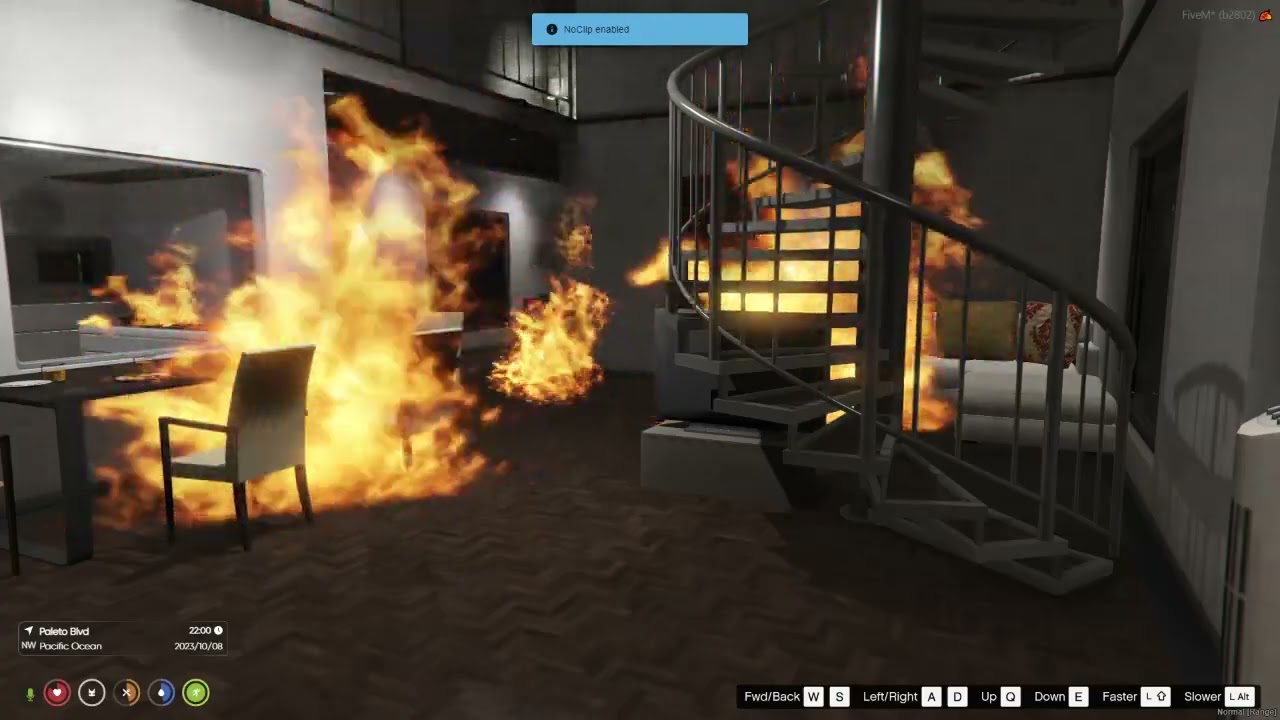 FiveM - Fire Progression Demo - Smart Fires