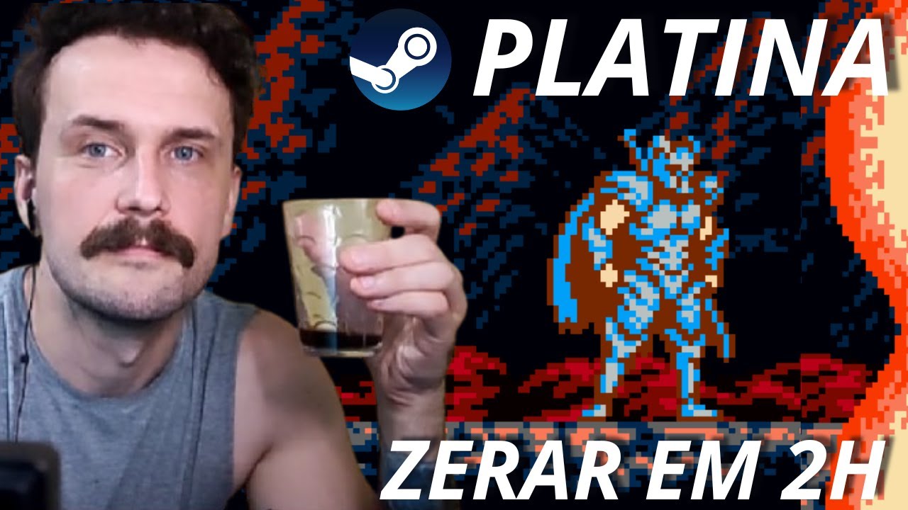 Minha 1ª platina na Steam sai hoje, eu espero.
