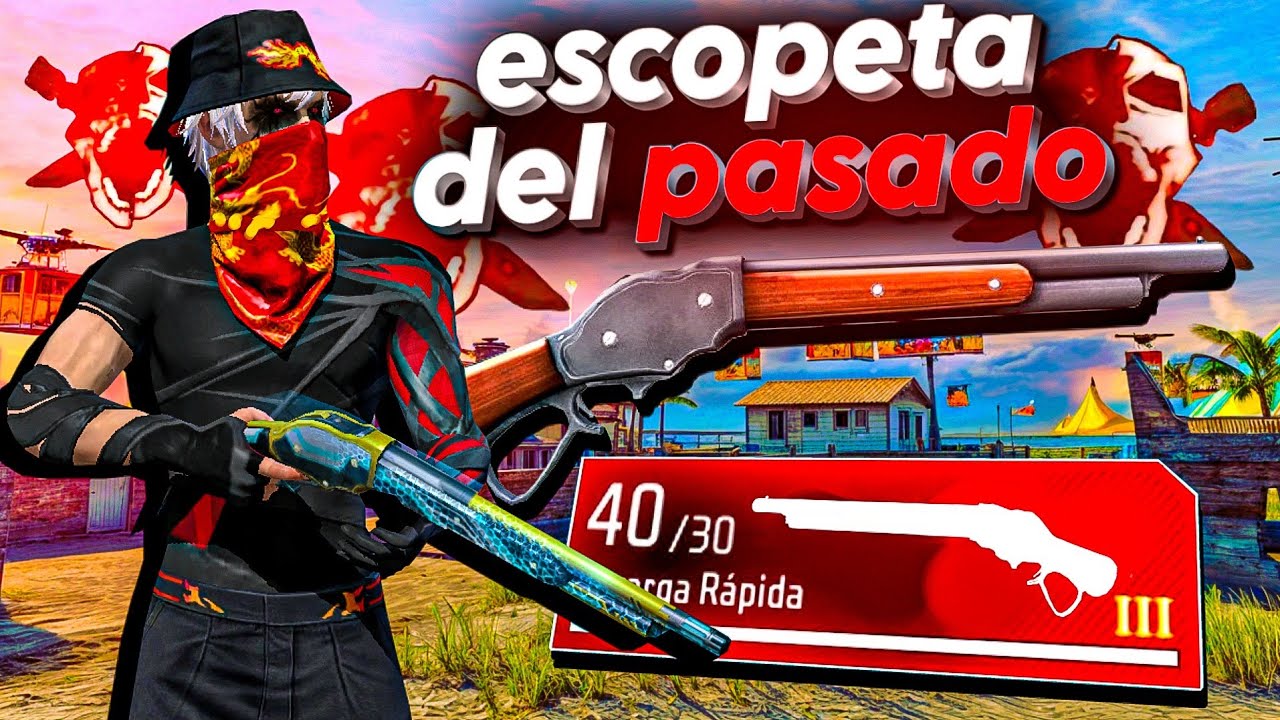 CONSEGUÍ LA ESCOPETA DE 2 TIROS DEL PASADO Y PASO ESTO 😱 FREE FIRE