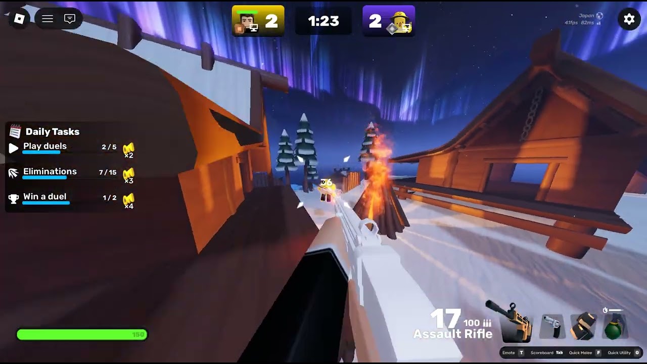 PLAYING ROBLOX RIVALS RANK!