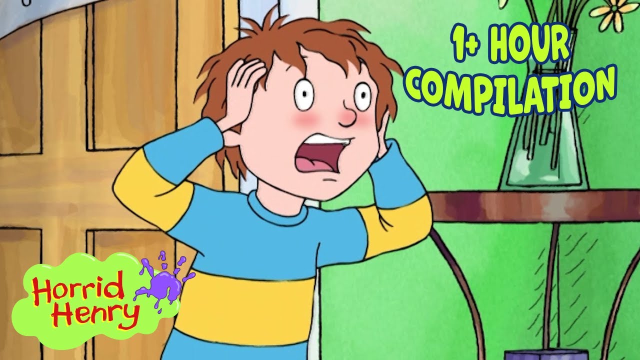 🛏️ BRAND NEW! Henry's Sleepover Slime & Screams 😱 Horrid Henry FULL Episode Compilation | 60+ MINS