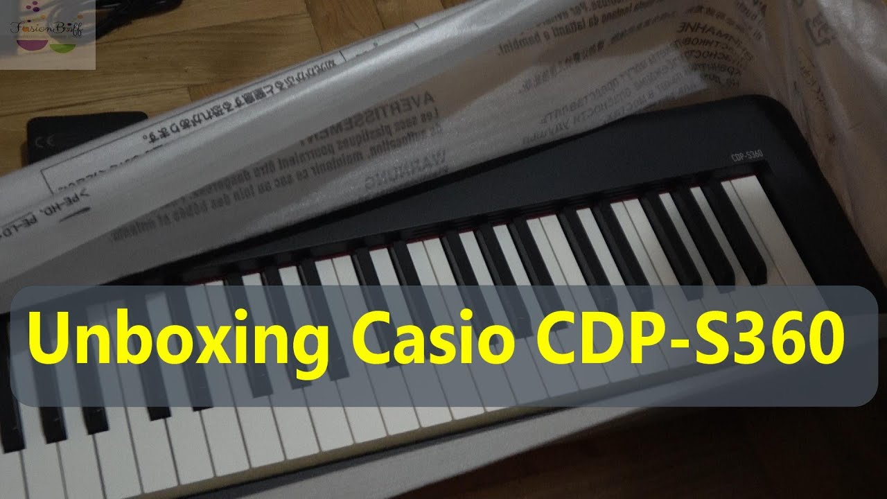 Part 1: Unboxing My Dream Digital Piano CDP-S360