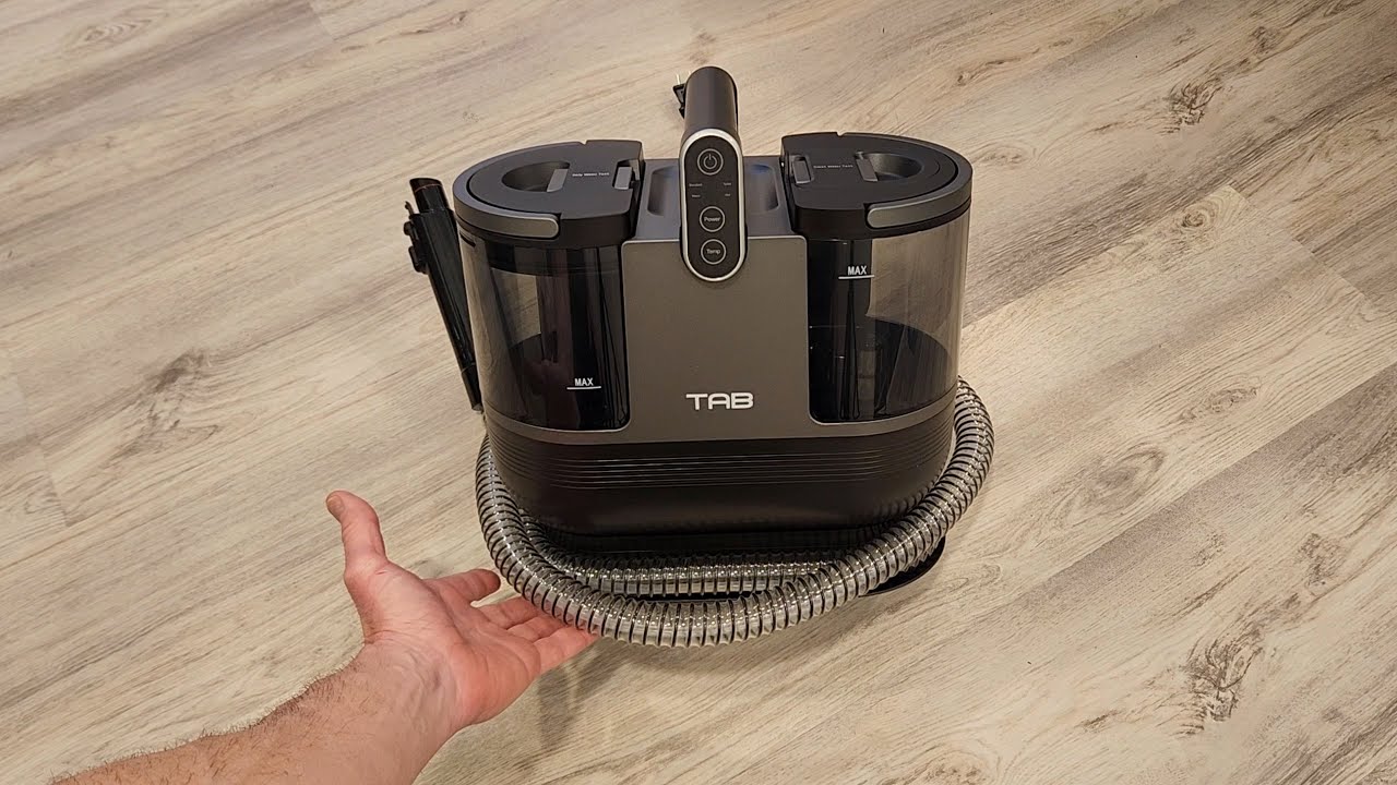 Carpet Cleaning Machine With Heated Water For Stains!