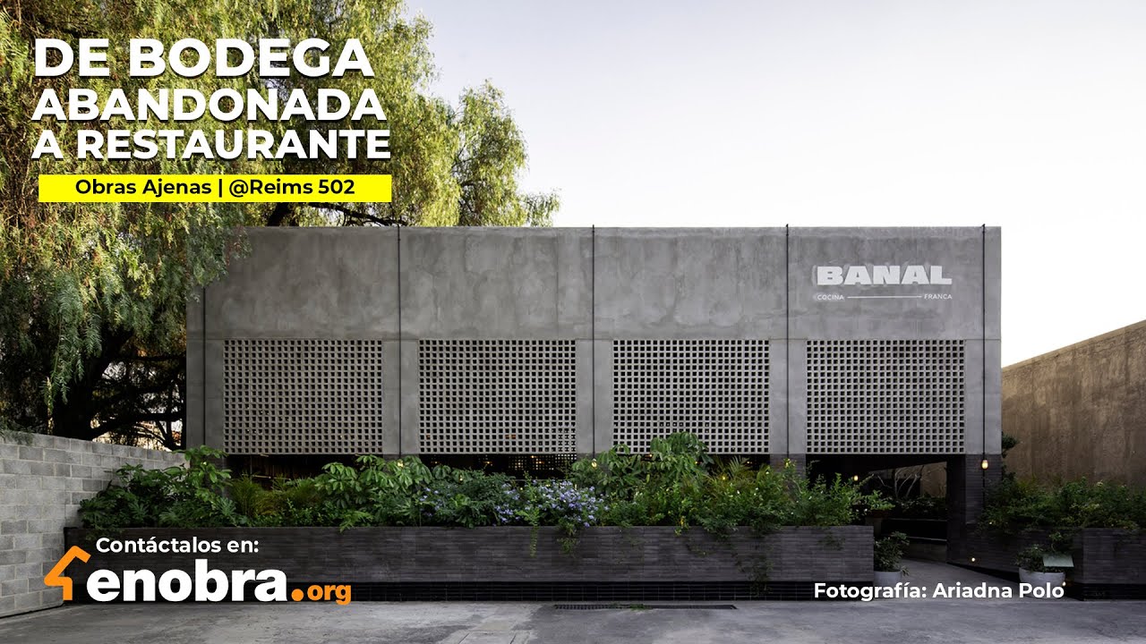 DE BODEGA ABANDONADA a RESTAURANTE | Obras Ajenas | @Reims_502