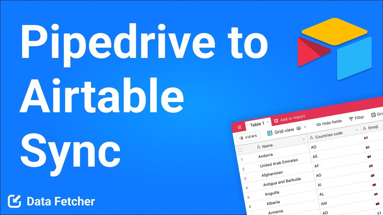How to Sync Pipedrive Data to Airtable Automatically
