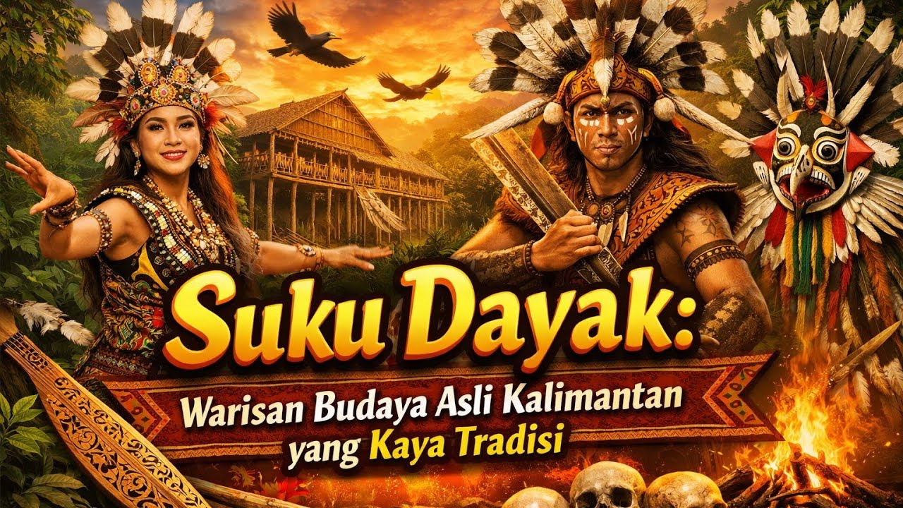 Sejarah & Tradisi Suku Dayak Kalimantan