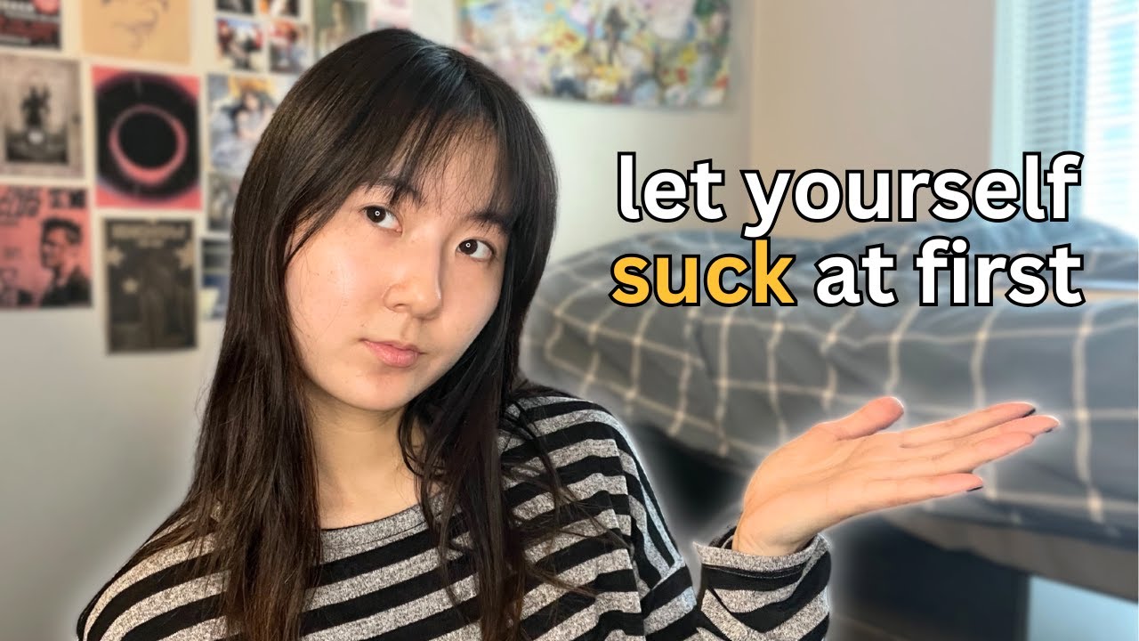 You're stuck on your art because you take your ideas too seriously.