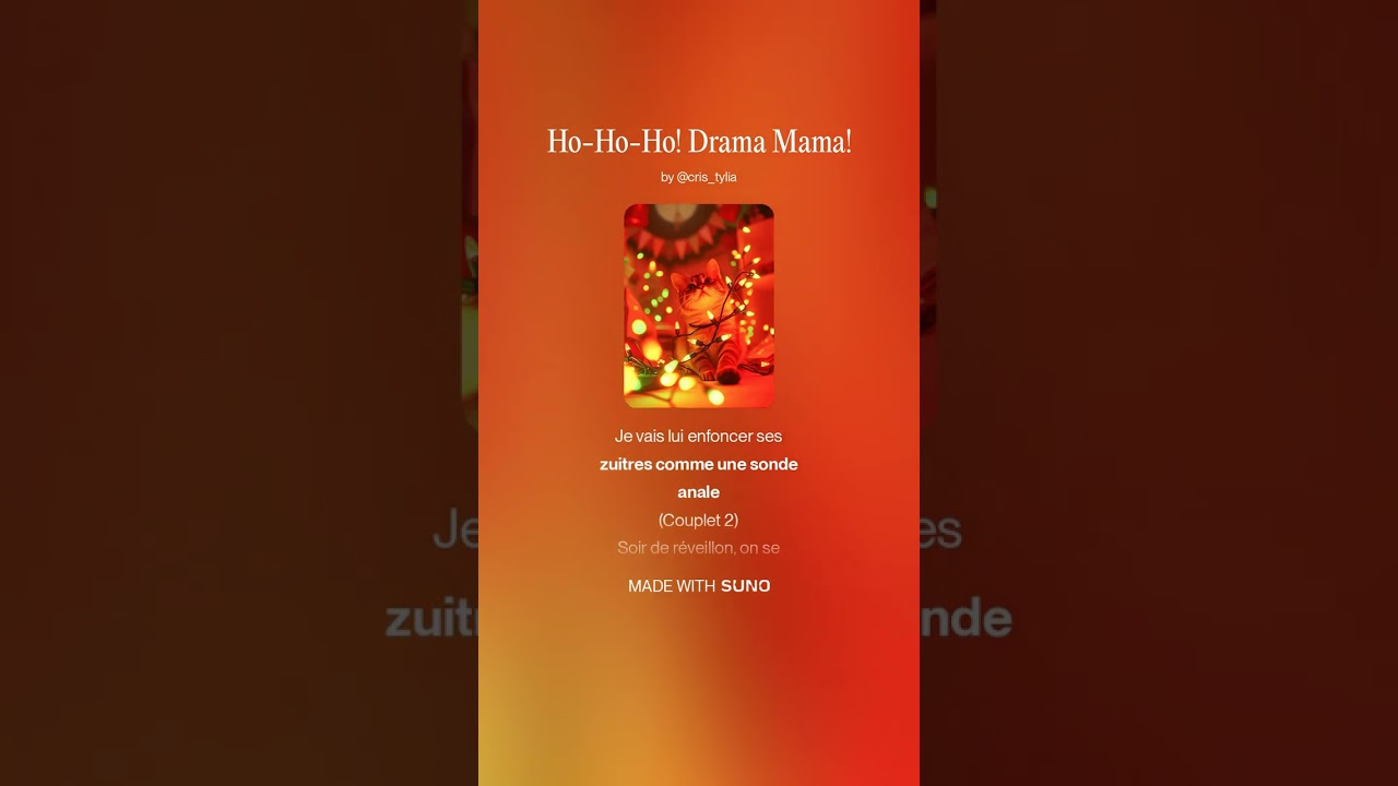Ho Ho Ho! Drama Mama!