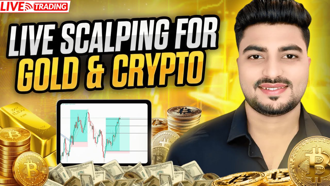 Live Gold and Crypto Scalping Trading | 26th Jan 2026 | #cryptoscalping #bitcoin #xauusdlive