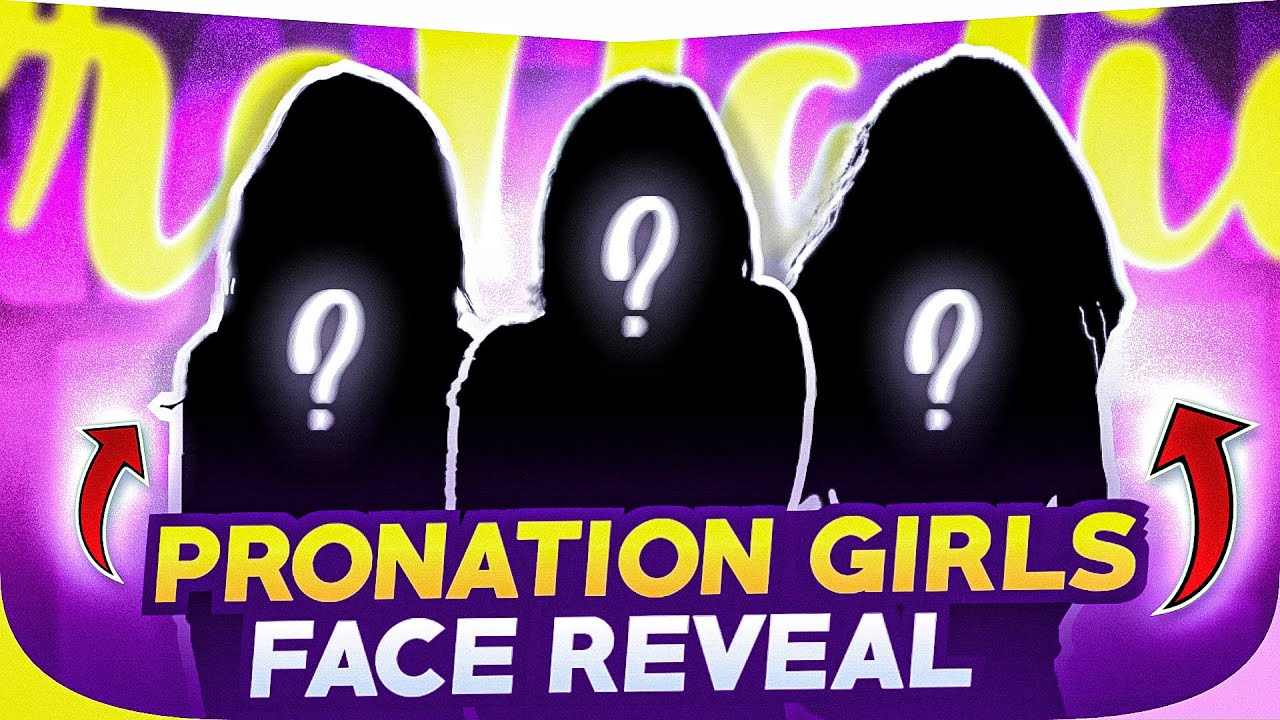 Pro Nation  Girls Face Reveal 😳 - Garena Free Fire ❤️