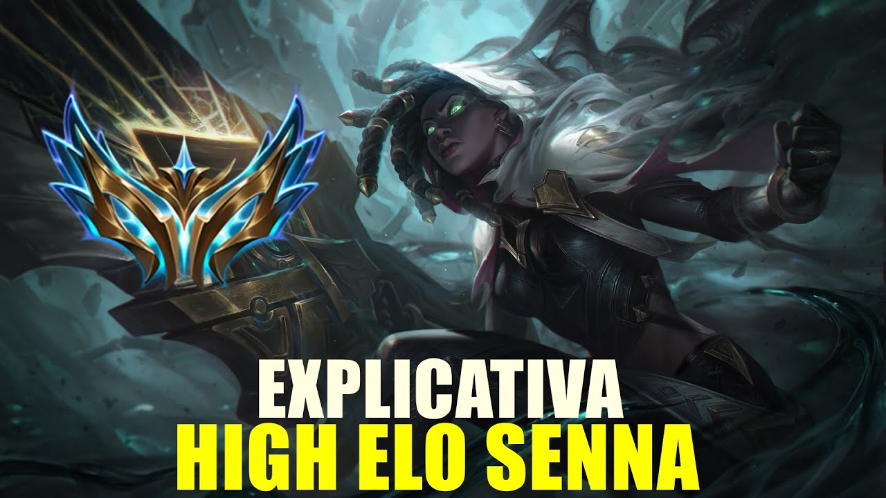 PROVANDO QUE SUPORTE É A LANE MAIS FACIL DO JOGO HIGH ELO SENNA (EXPLICATIVA) 14.6