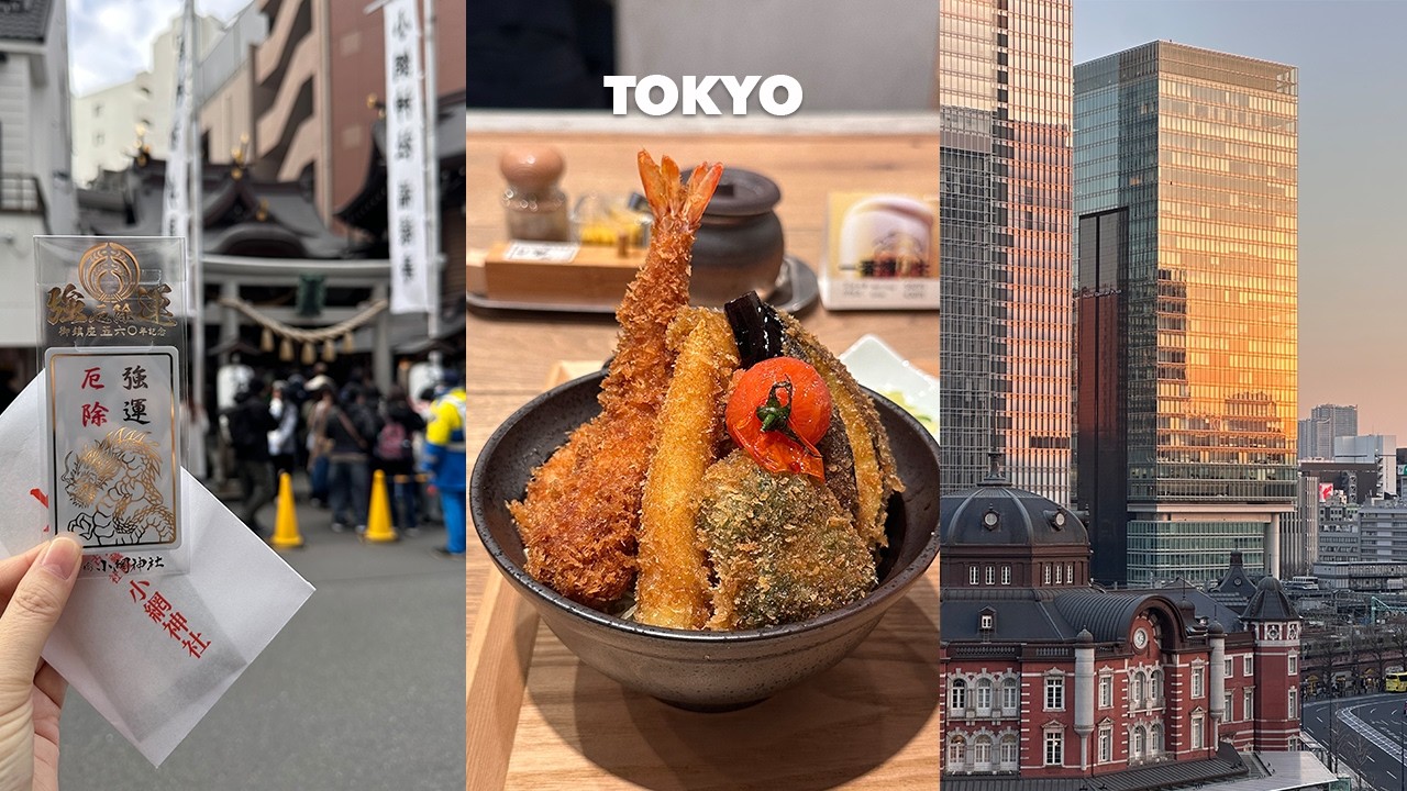 🇯🇵 도쿄여행. 요요기하치만, 니혼바시 카페, 2026년 대운기원, 벚꽃 힐링 🌸☕🍫