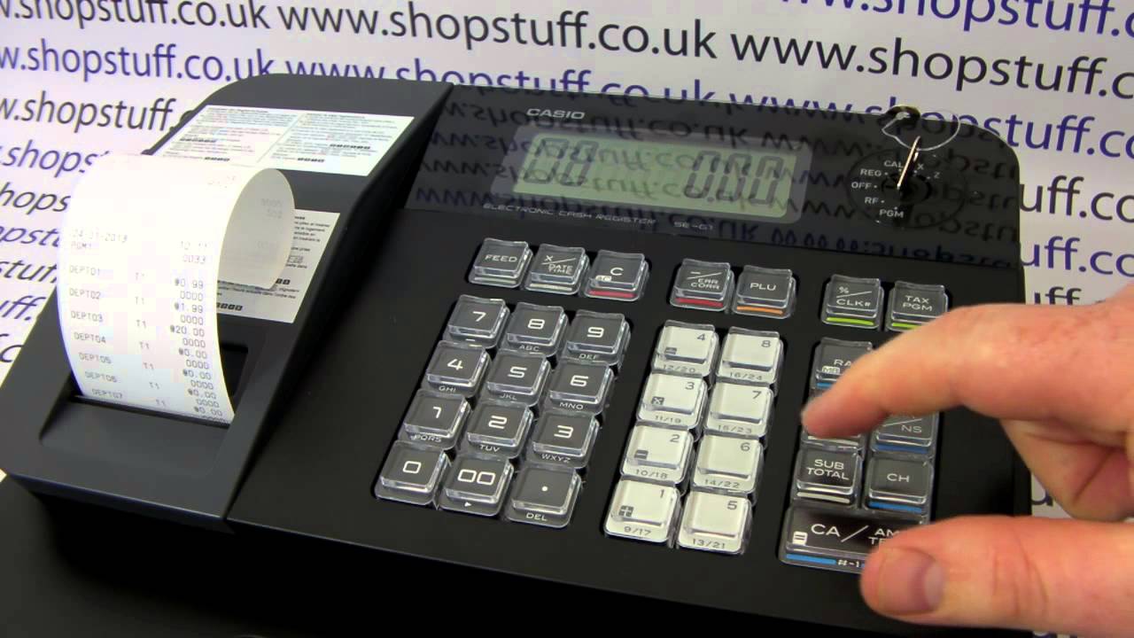 Casio SE-G1 / SE-S700 Установка налоговых ставок (ДОПОЛНИТЕЛЬНО) Программирование НДС на Casio SE-G1