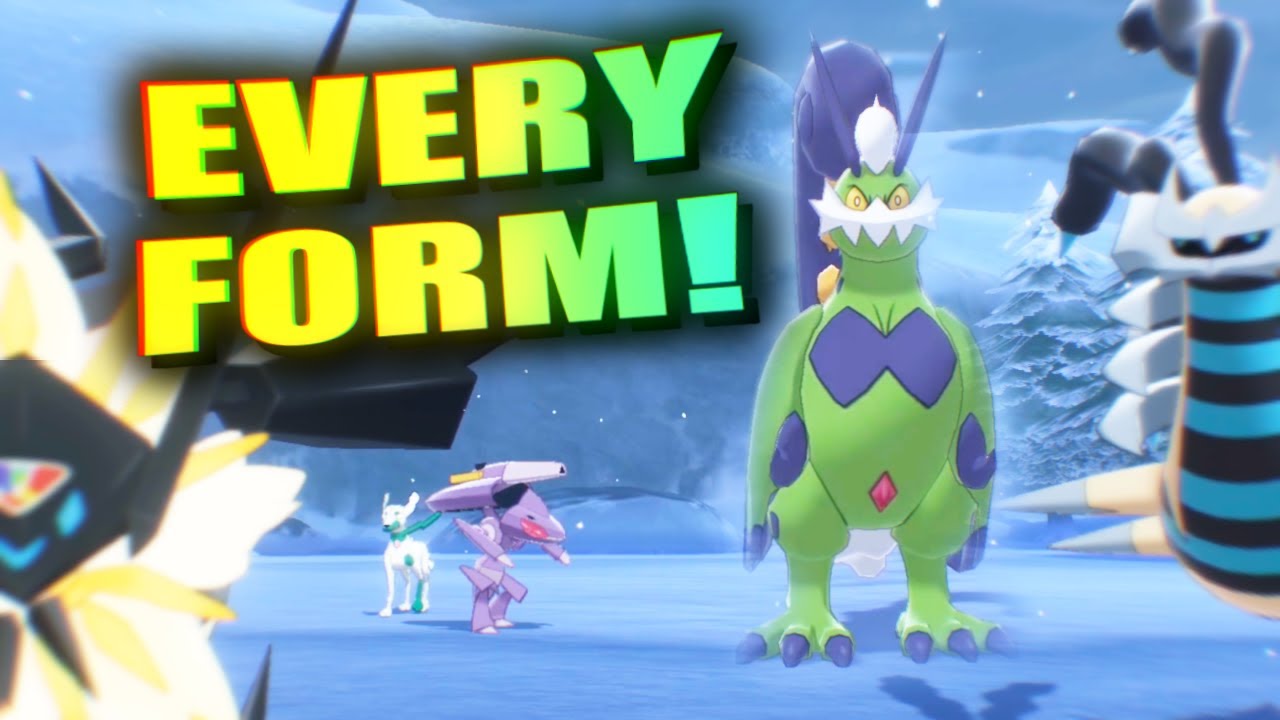 How To Get ALL Pokemon FORM Items! Giratina Origin Form, Therian Forms, & More! Crown Tundra DLC