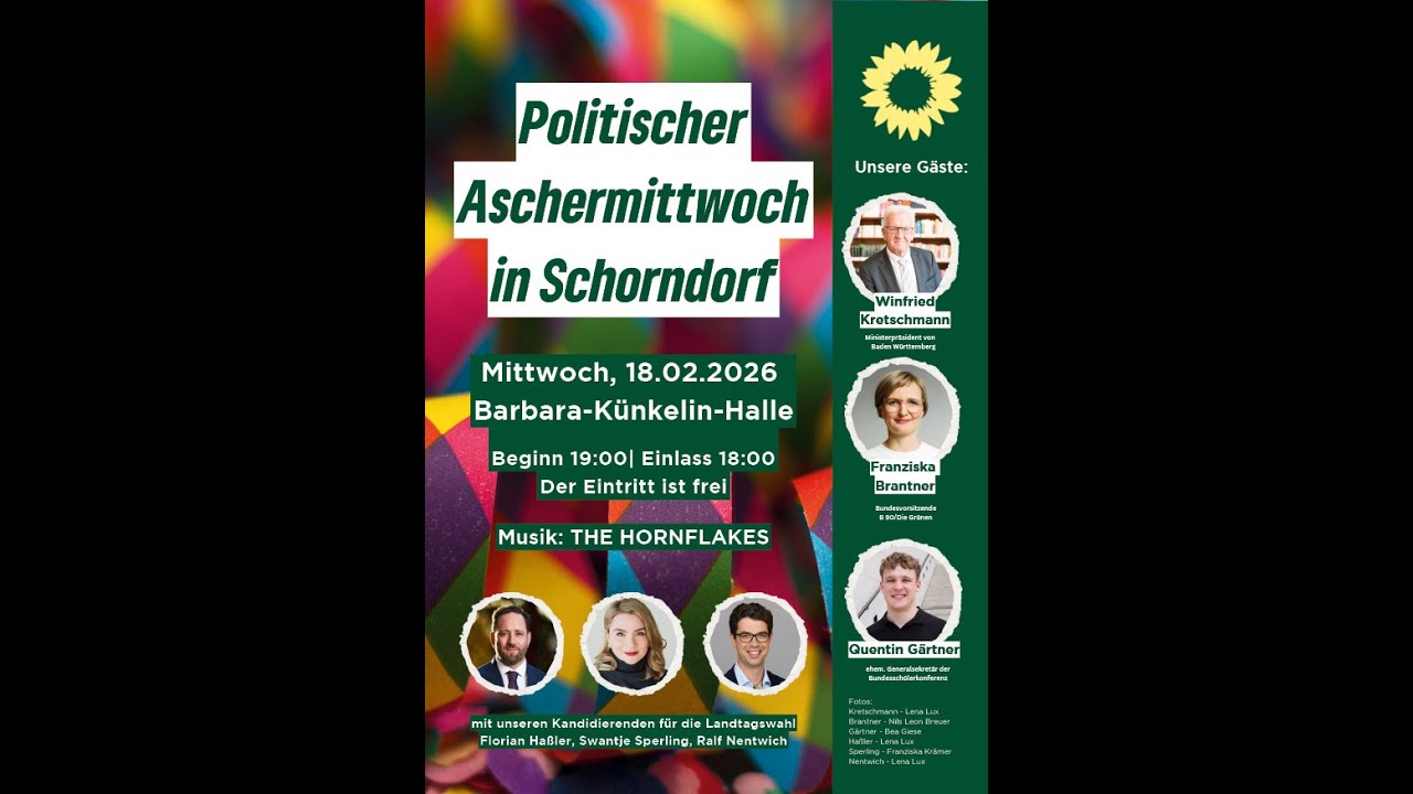 11. Politischer Aschermittwoch in Schorndorf