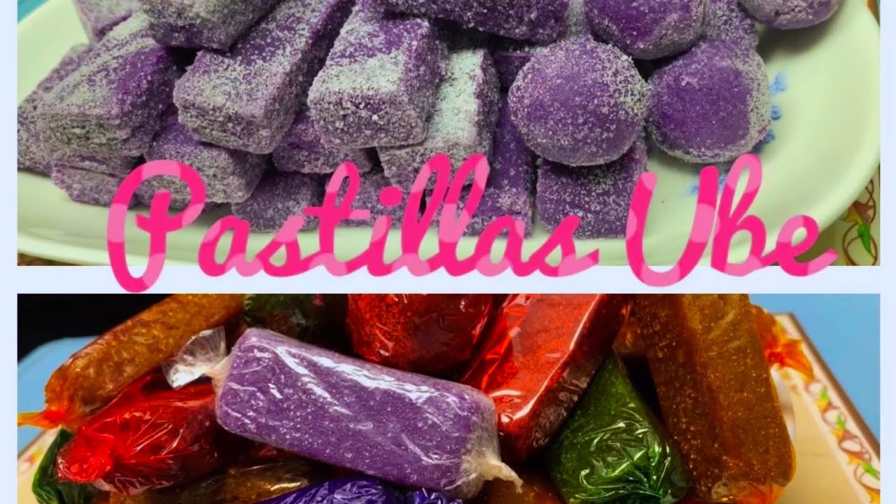 Pastillas de Ube| Yema de Ube | Milky, Soft, and Chewy Ube Pastillas| Purple Yam Candy