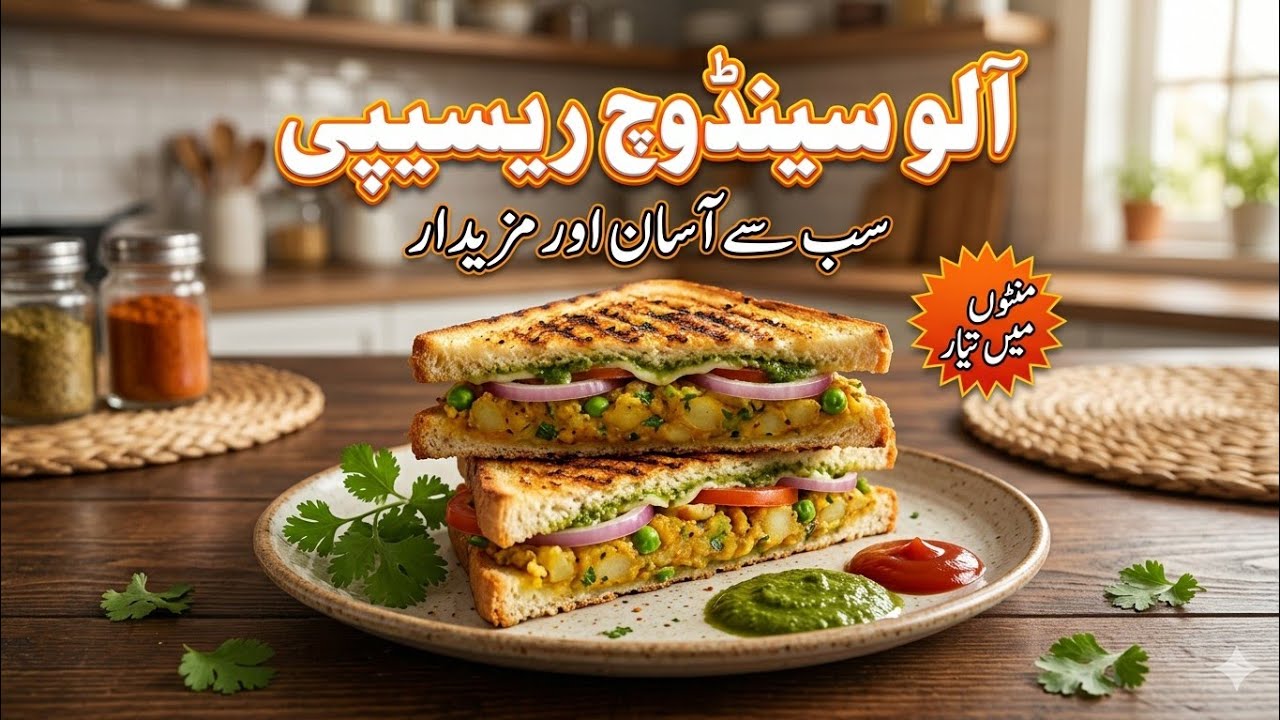  🥪 Snack Time Aalu Sandwich | Easy & Tasty Recipe by Mirani Life Style
